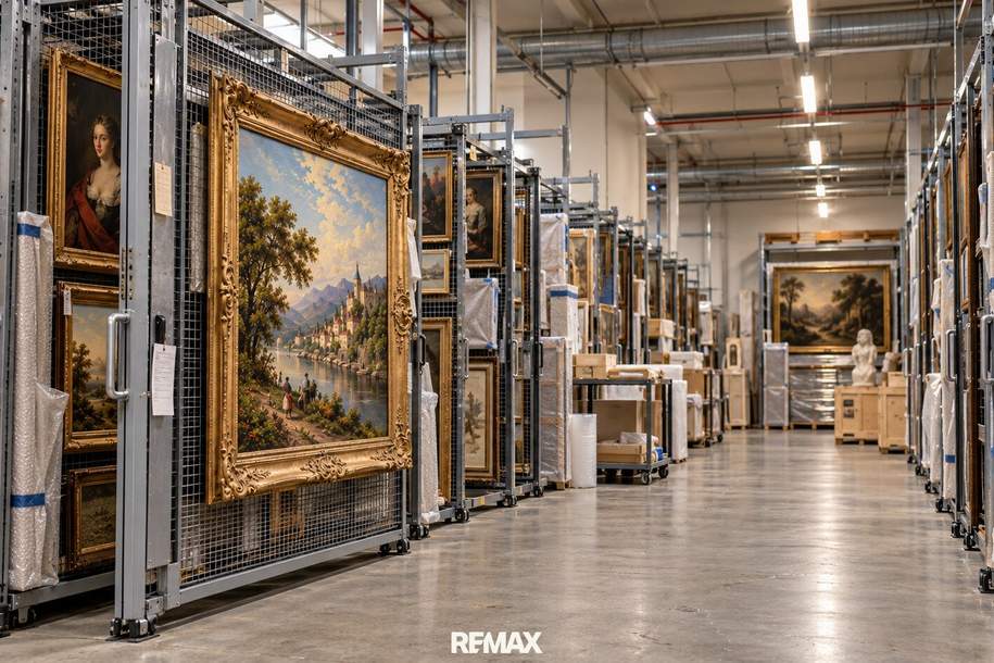KUNST- & GEMÄLDELAGER IN 1110 WIEN | SICHER & KLIMATISIERT, Gewerbeobjekt-miete, 1110 Wien 11., Simmering