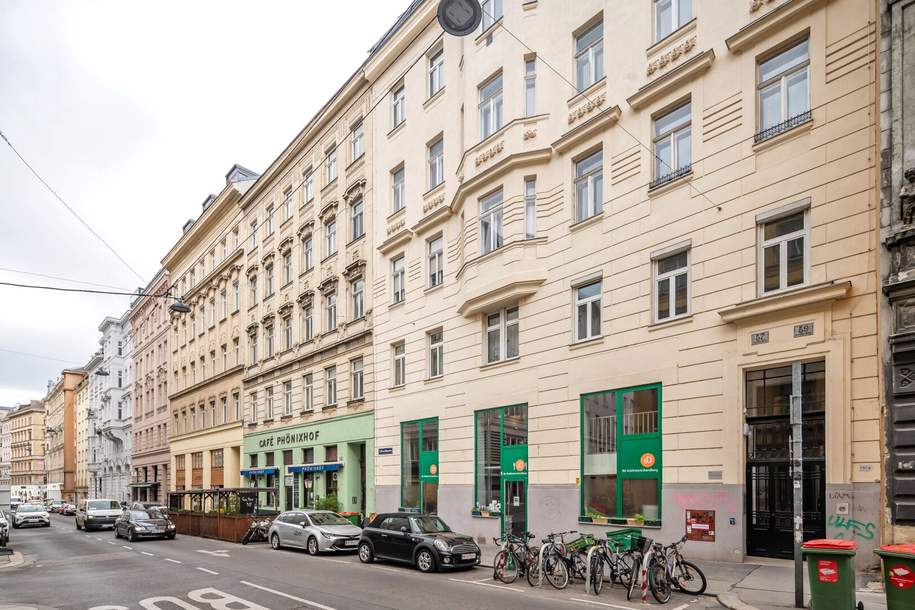 ++RARITY++ 2-room OLD BUILDING apartment in BEST LOCATION! FARM TRACT-QUIET LOCATION in Burggasse!, Wohnung-kauf, 269.000,€, 1070 Wien 7., Neubau