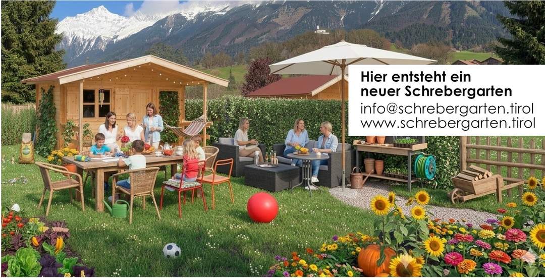 Schrebergarten zu vermieten! Moserfeldweg Arzl Innsbruck!