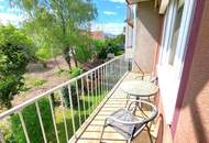 Urban leben, entspannt wohnen mit Balkon - zwischen Mur und Altstadt