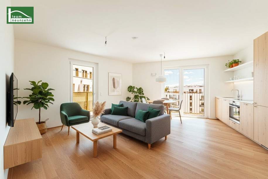 Name ist Programm – Schnappen Sie sich Ihren Wohntraum im Projekt „Hirschfeld – Naturnah wohnen“ - JETZT ANFRAGEN, Wohnung-kauf, 529.000,€, 1210 Wien 21., Floridsdorf