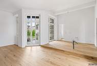 Traumhaft Helle 4-Zimmer-Wohnung mit Balkon und Luxus Ausstattung im einem der schönsten Jugendstil Häuser