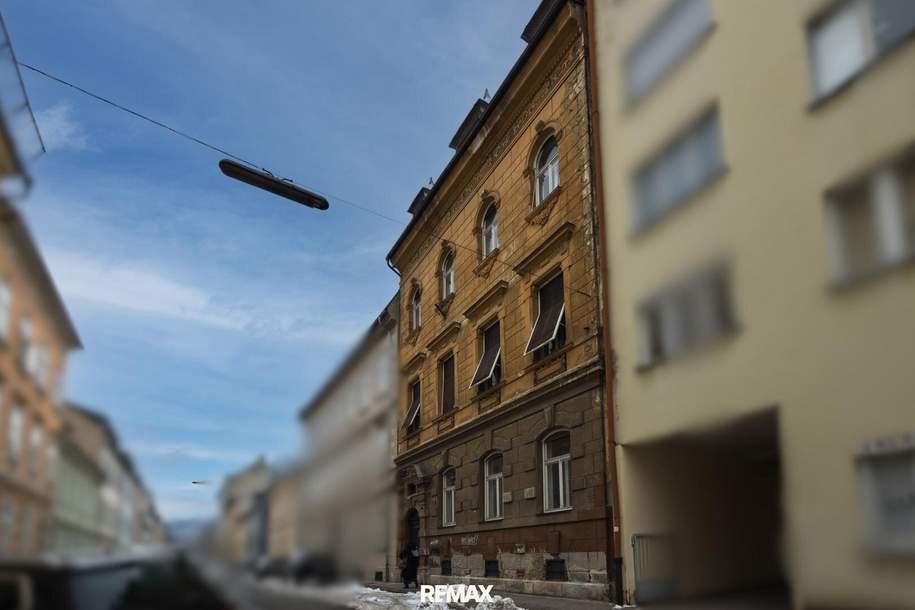 Projektentwicklung in zentraler Lage – Mehrgeschossiges Wohnhaus in Innenstadtlage von Klagenfurt, Haus-kauf, 675.000,€, 9020 Klagenfurt(Stadt)