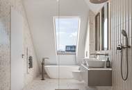 71 m² Erstbezug am Nachmarkt, 2 Zimmer mit 9 m² Loggia und 56 m² Dachterrasse