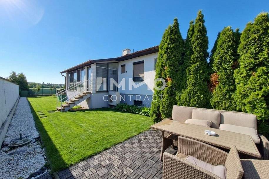 Einfamilienhaus im Bungalow-Stil in ruhiger Sackgasse, Haus-kauf, 368.000,€, 2253 Gänserndorf