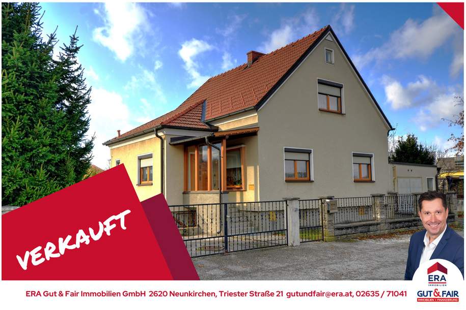 Herzliches Zuhause für Ihre Familie in idyllischer Umgebung - Walpersbach, Haus-kauf, 229.000,€, 2822 Wiener Neustadt(Land)