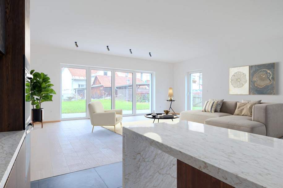 Herbstaktion: Exklusives Eckreihenhaus mit Panoramablick auf die Burg Voitsberg, Haus-kauf, 399.900,€, 8570 Voitsberg