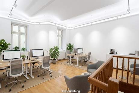 Charmantes Ruhiges Büro/Praxis in Top-Lage - Mariahilfer Straße | unbefristet, Gewerbeobjekt-miete, 597,61,€, 1070 Wien 7., Neubau