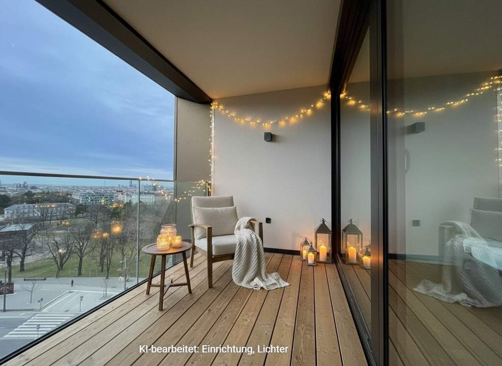 UNBEFRISTETE 2 Zimmer-Wohnung mit viel Freifläche