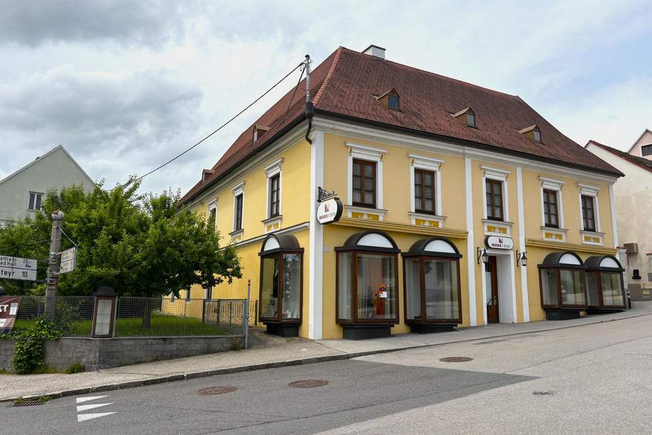 Geschäftsfläche im Herzen von Sierning - vielseitig nutzbar, Gewerbeobjekt-miete, 2.040,00,€, 4522 Steyr-Land