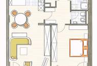 Traumhafte 2 1/2 Zimmer Wohnung in idealer Lage mit TG- und Außen-Stellplatz