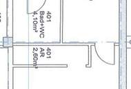 Ideal aufgeteilte 3 Zimmerwohnung mit neu eingebauter Küche