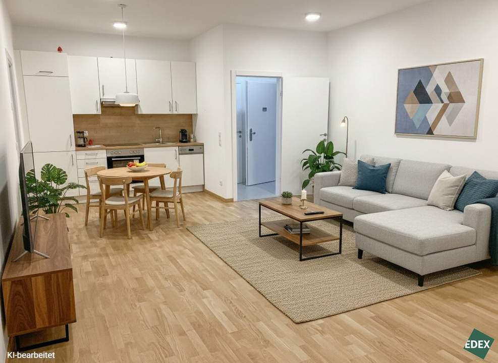 Moderne 2-Zimmer-Wohnung mit Balkon in Liesing