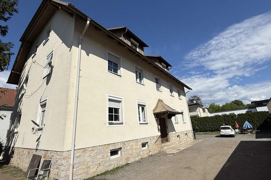 Wolfsberg - Redinger Straße: Zinshaus mit 6 Wohnungen & 4 Garagen, Gewerbeobjekt-kauf, 420.000,€, 9400 Wolfsberg
