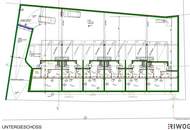 TOLLES PROJEKT II BAUGENEHMIGT II 6 MODERNE REIHENHÄUSER II TIEFGARAGE FÜR 12 PKW II ERZIELBARE WNFL GEWICHTET ca. 957,47m² II AM KIERLINGBACH