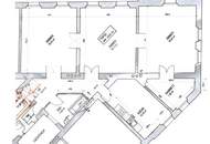 Lichtdurchflutete 4-Zimmer-Altbauwohnung in klassischem Gründerzeithaus in U-Bahn-Nähe