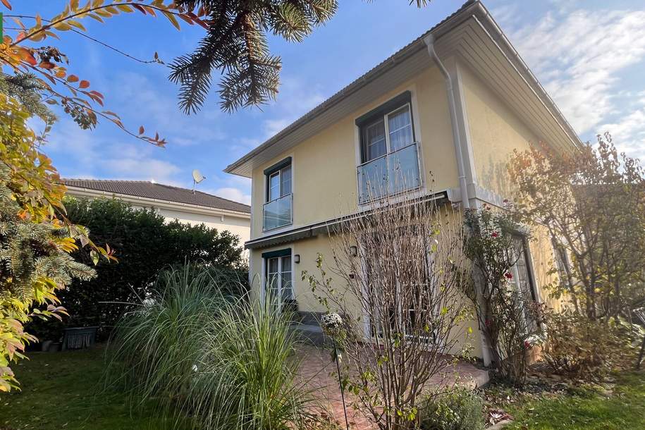 Stilvolles Einfamilienhaus in ruhiger Lage Nähe Alter Donau mit Terrasse und Garten! Eigengrund!, Haus-kauf, 1.450.000,€, 1210 Wien 22., Donaustadt
