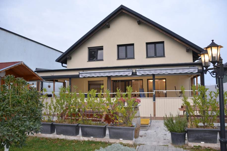 Doppelhaushälfte in Mannswörth, Haus-kauf, 1.300.000,€, 2320 Bruck an der Leitha