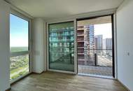 Blick auf die Vienna Skyline - Wohnen im Triiiple Tower