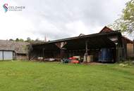 Ruhig gelegenes ehem. Bauernhaus mit chilligem Innenhof samt Sommerküche, Garage, etlichen Nebengebäuden und großem Garten in Hammerteich