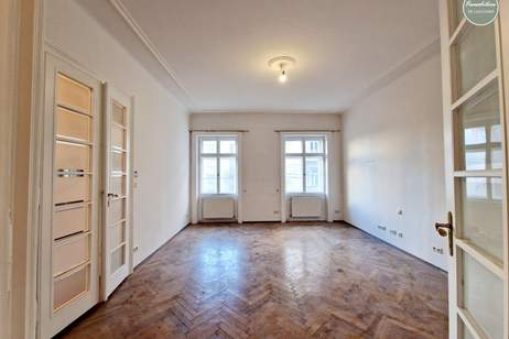 Altbauwohnung mit Erfrischungsbedarf | 3-Zimmerwohnung im Mezzanin (Potential für 4 Zimmer), Wohnung-kauf, 399.000,€, 1090 Wien 9., Alsergrund