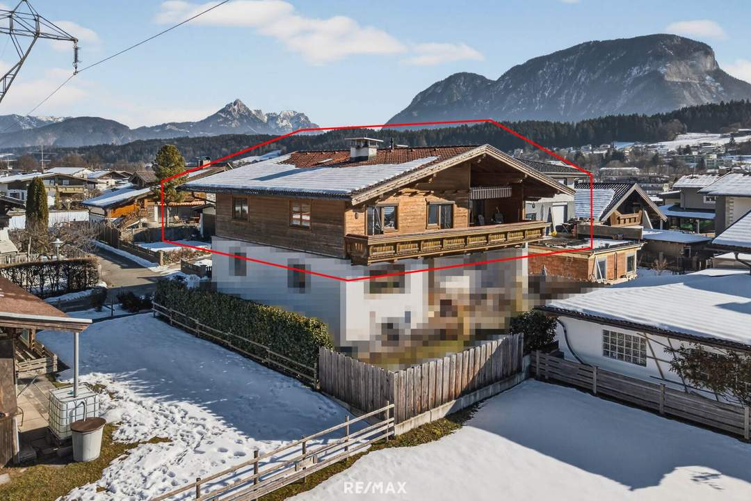 4-Zimmerwohnung mit Gartenanteil, Garage, Keller und Lager!