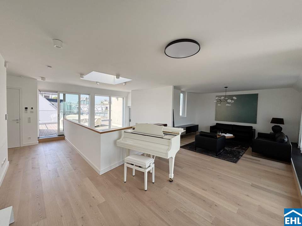 Exklusive Dachgeschoßwohnung mit Blick auf die Wiener Staatsoper!