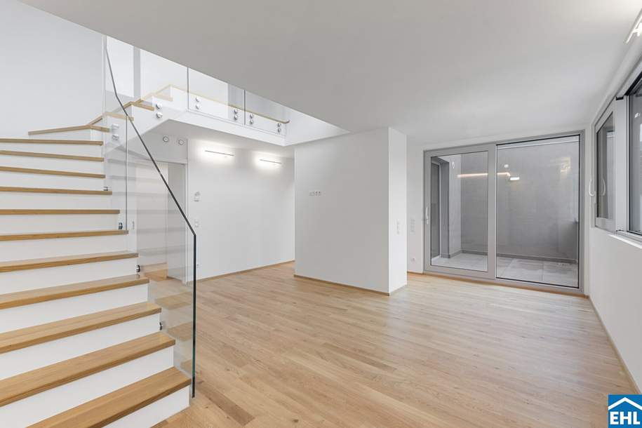 Traumhafte Dachgeschoßwohnung in saniertem Altbau: 5 Zimmer-Maisonettewohnung mit Terrassen, Wohnung-kauf, 1.455.000,€, 1030 Wien 3., Landstraße