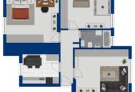 3-Zimmer-Eigentumswohnung mit guter Raumaufteilung in zentraler Lage