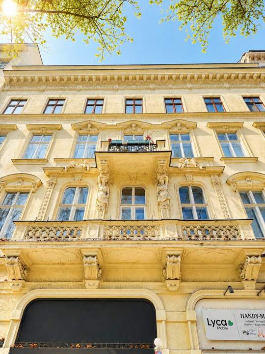 Attraktive befristet vermietete Wohnung in der Praterstraße 3,61% Rendite