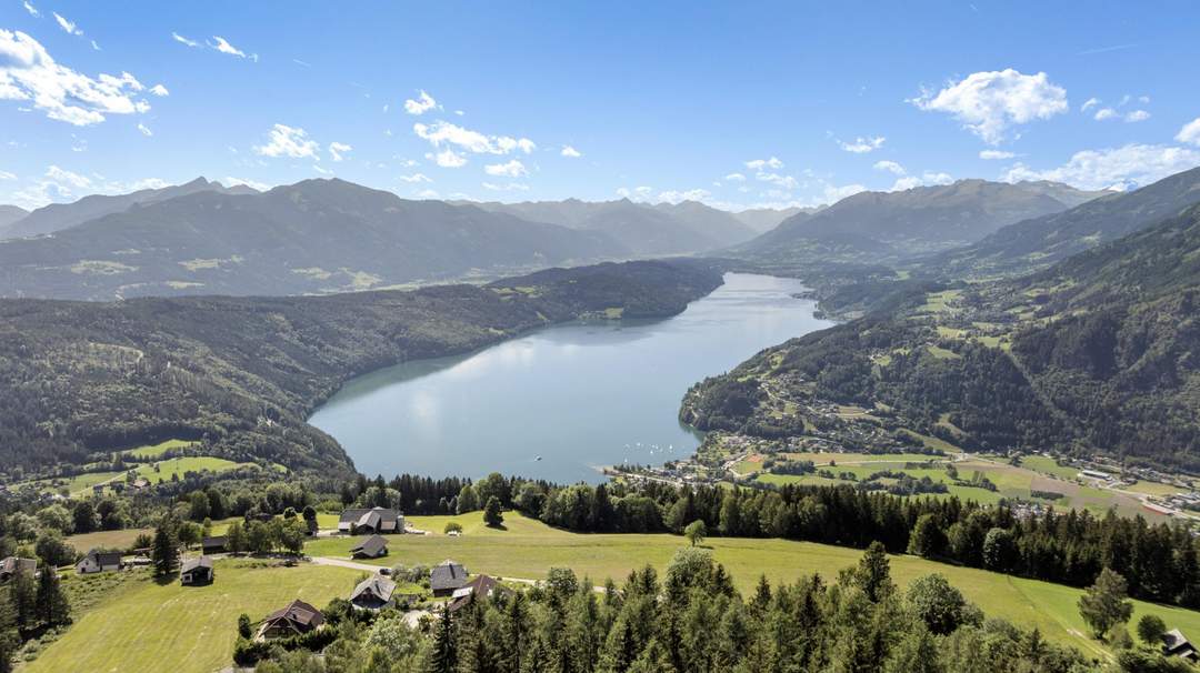Außergewöhnliches Berghaus mit Freizeitwohnsitz - hoch über dem Millstätter See in Gschriet