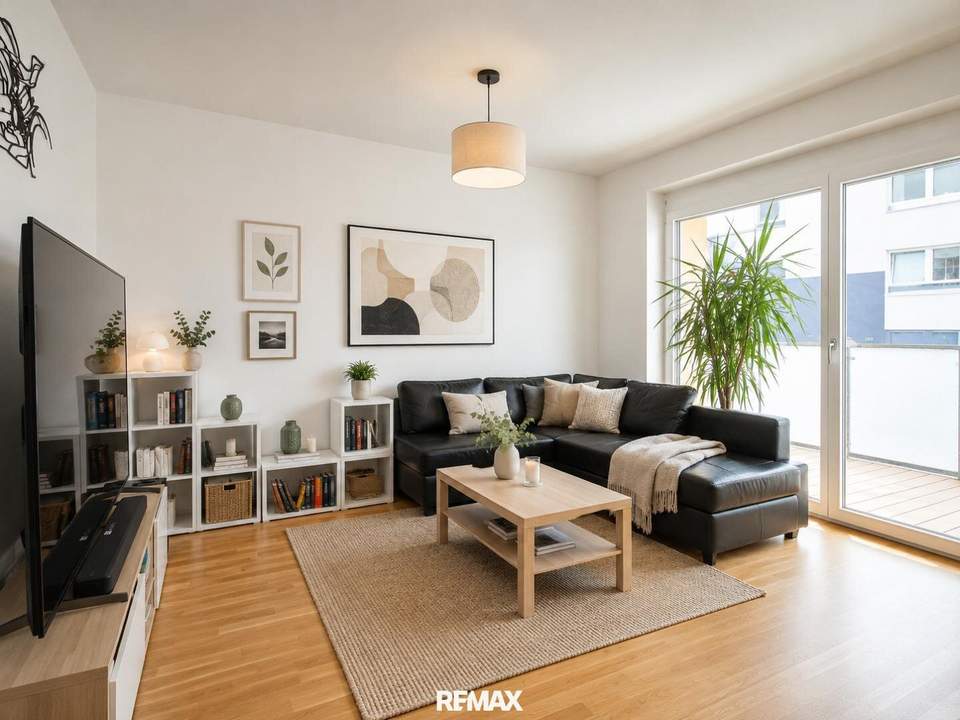 Stilvoll wohnen in Graz-Süd: Moderne 3-Zimmer-Neubauwohnung mit Balkon