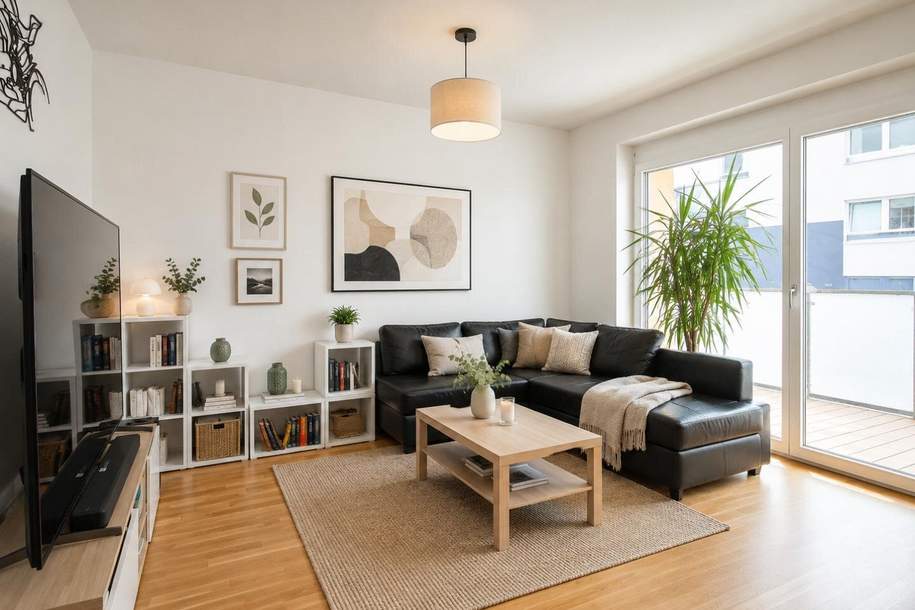Stilvoll wohnen in Graz-Süd: Moderne 3-Zimmer-Neubauwohnung mit Balkon, Wohnung-kauf, 279.000,€, 8054 Graz(Stadt)
