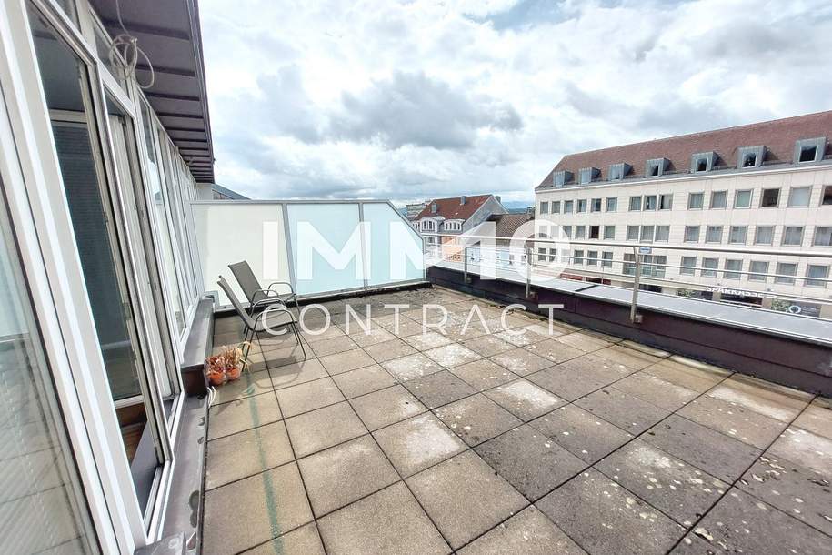 Tolle 2-Raum 78m² Wohnung mit Terrasse 31m² / Lift im Zentrum von Amstetten, Wohnung-miete, 1.035,00,€, 3300 Amstetten