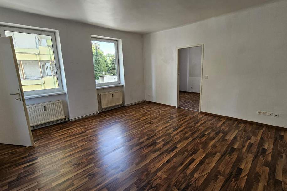 Günstige Zweizimmer Genossenschaftswohnung - unbefristeter Mietvertrag, Wohnung-miete, 366,54,€, 8020 Graz(Stadt)