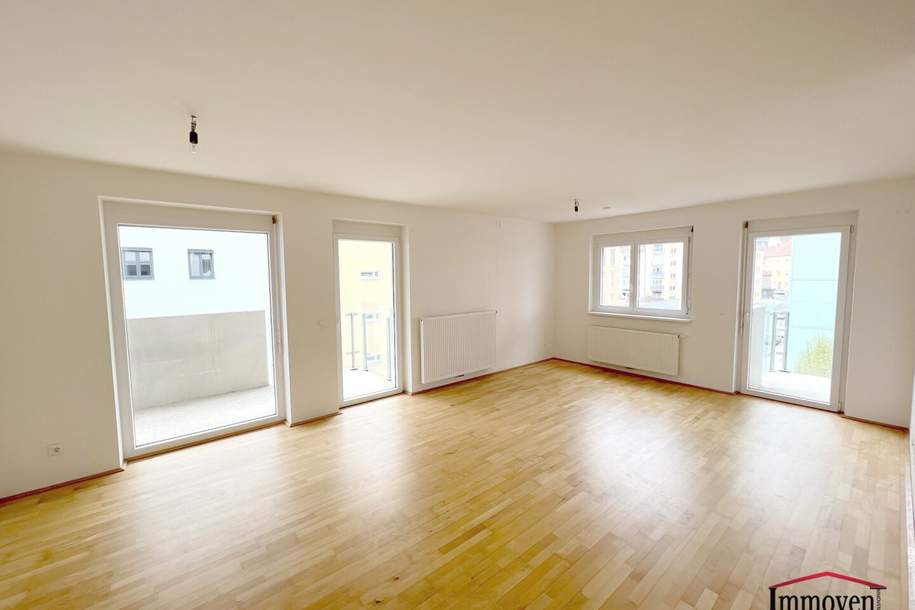 Große 4-Zimmerwohnung mit zwei Freiflächen!, Wohnung-miete, 1.249,99,€, 8020 Graz(Stadt)