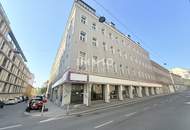 Attraktives Eck-Geschäftslokal in hochfrequentierter Lage der Gumpendorfer Straße