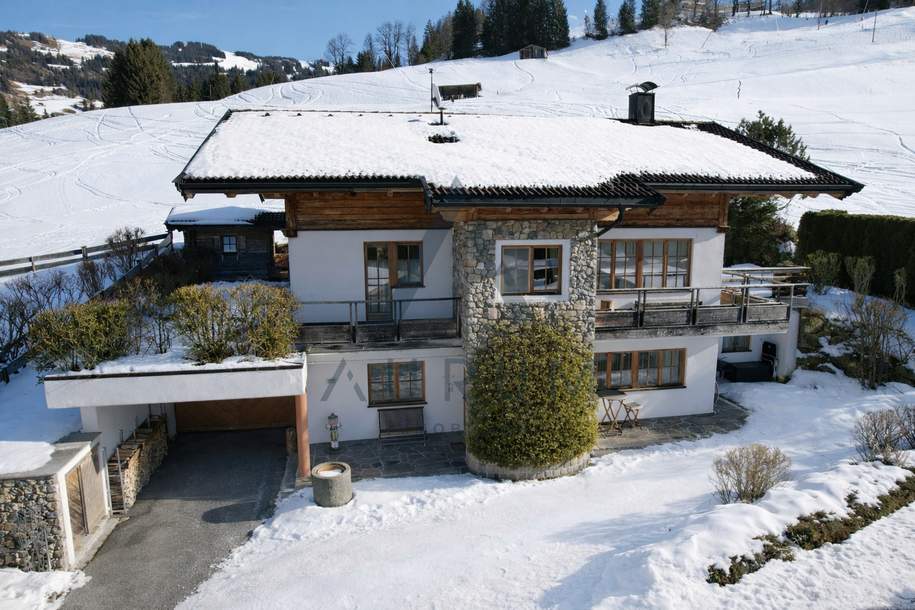 Miete: Tiroler Landhaus in Toplage an der Skipiste, Haus-miete, 4.875,00,€, 6365 Kitzbühel