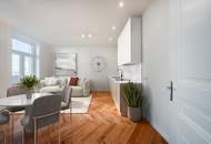 Lichtdurchfluteter 3-Zimmer-Stilaltbau mit modernster Ausstattung und Loggia