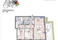 ERSTBEZUG "ein viertel grün" in Wr. Neustadt - einzigartige 3- Zimmer Gartenwohnung