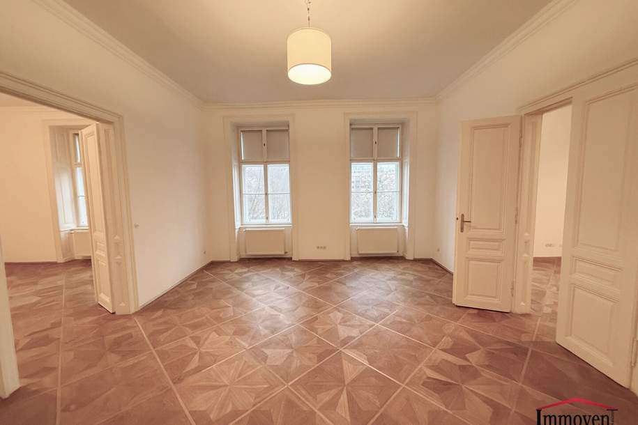 Beim SCHLOSS BELVEDERE - elegante, großzügige 4-Zimmerwohnung! Auch WG-geeignet., Wohnung-miete, 2.826,25,€, 1040 Wien 4., Wieden
