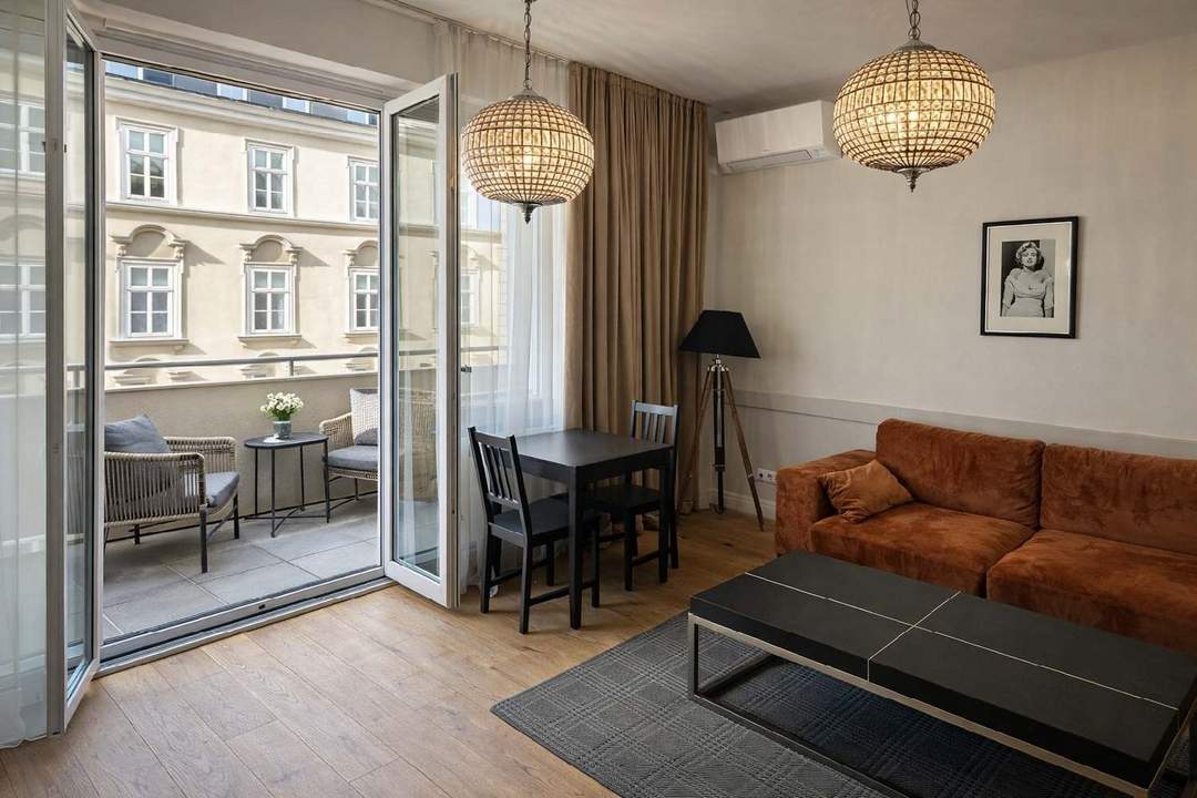 Exklusive 2-Zimmer-Wohnung in der Wiener Innenstadt