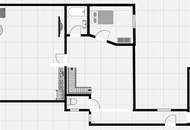 Traumhafte 3-Zimmer Dachgeschoss Wohnung mit knapp 100m2 und charmanter Dachterrasse
