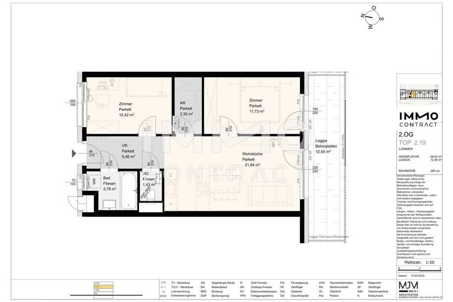 Stock2Live Exklusive Wohneinheiten 42qm - 120qm in Stockerau! _fußläufig zu Schule und Bahnhof!, Wohnung-kauf, 322.000,€, 2000 Korneuburg