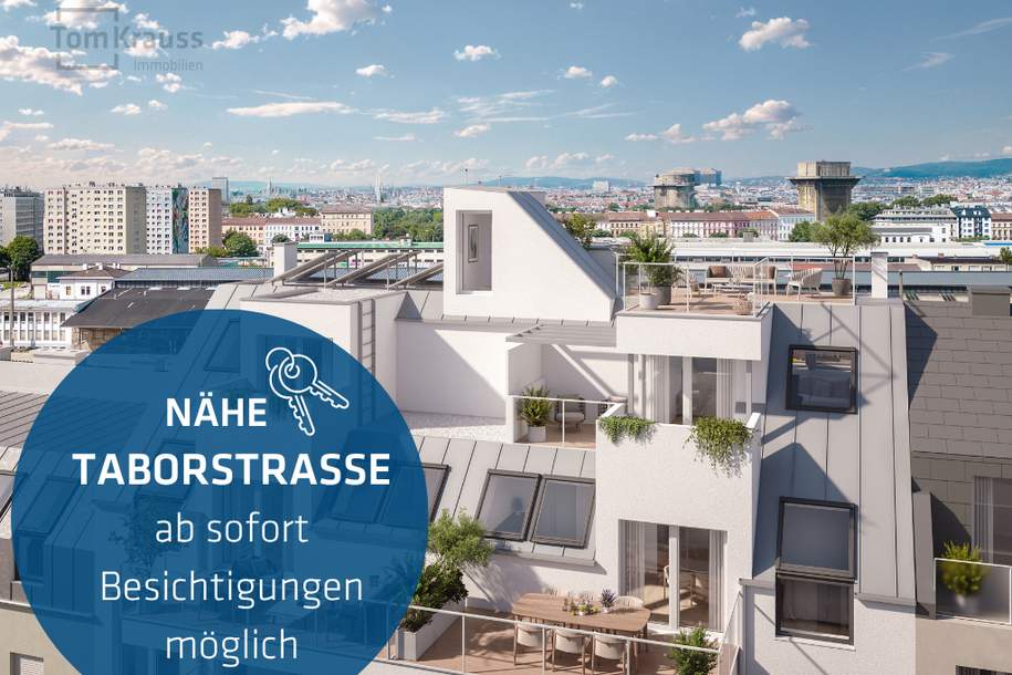 DACHTERRASSENTRAUM: MODERNE 3-ZIMMER WOHNUNG, Wohnung-kauf, 968.800,€, 1200 Wien 20., Brigittenau
