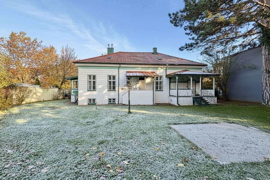Gründerzeithaus im Landhausstil | eigene Veranda und Wintergarten | großer Eigengarten und Gartenhütte, Haus-miete, 2.720,00,€, 1230 Wien 23., Liesing