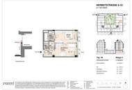 WOHNEN AM PARK - Urban &amp; Grün: Optimaler Grundriss für eine Vermietung (Kompakte 2 Zimmer)