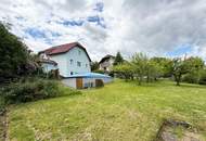 Landsitz in unmittelbarer Nähe zu Steyr mit großem Garten, Pool, Doppelgarage und Carport