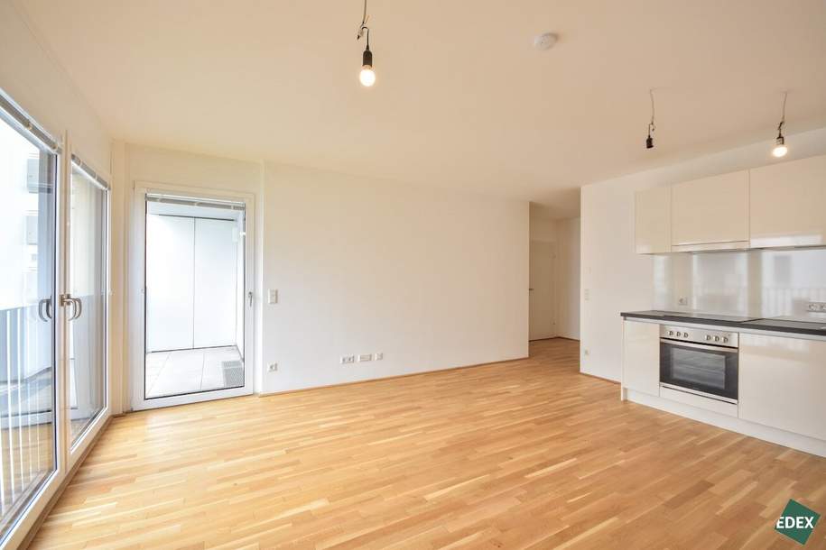 IU – Schöner 2-Zimmer-Neubau mit Balkon in 1030 Wien, Wohnung-miete, 1.240,00,€, 1030 Wien 3., Landstraße