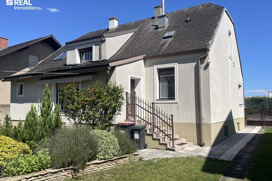 Geräumiges Einfamilienhaus mit traumhaftem Garten und Swimmingpool, Haus-kauf, 450.000,€, 2460 Bruck an der Leitha